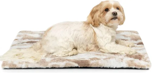 Vista 9 de Cama autocalentable para gatos, 24" x 18" almohadilla térmica ultrasuave para gatos y perros, mascotas, para interiores y exteriores, tapete térmico