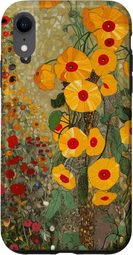 Vista 25 de Art Nouveau Flowers, Garden and Floral Nature Art Case for iPhone 17
