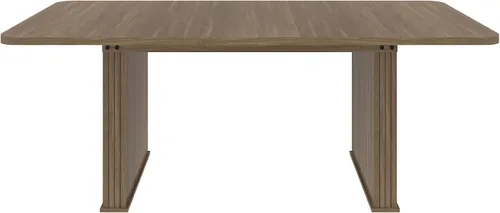 Vista 5 de Mesa de comedor extensible de 62.99 a 78.7 pulgadas para 6, 8 y 10, moderna mesa expandible de cocina de madera de granja, mesas de conferencias