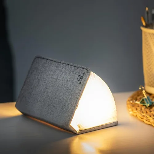 Vista 2 de Gingko Design Smart Booklight- Lino Mini Gris Urbano, Talla única