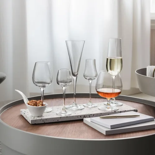 Vista 2 de Villeroy & Boch - Juego de 4 copas de champán Purismo, 9 onzas