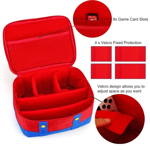 Vista 3 de Owngen Carry Case for Nintendo SwitchOLEDLite, Waterproof Portable Soft Shell Travel Carrying Protective Carrying Storage Bag for NS Consolo Dock
