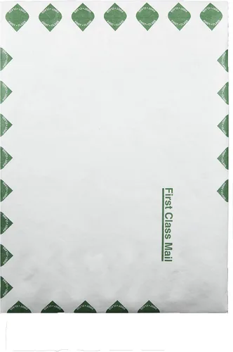 Vista 2 de Survivor R4510 Tyvek Expansion Mailer, Primera Clase, 10 x 13 x 1 12, Blanco (Caja de 100)