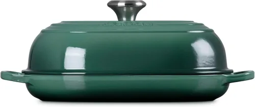 Vista 4 de Le Creuset Horno de pan ovalado Signature de hierro fundido esmaltado, 11.5 pulgadas, Artichaut