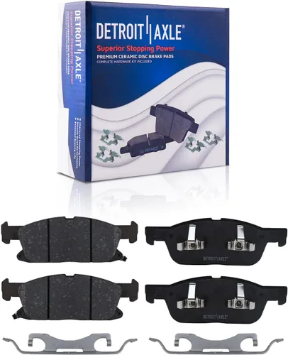 Vista 38 de Detroit Axle - Kit de freno trasero para Chevy GMC Silverado Sierra Suburban 1500 Yukon Tahoe Avalanche Cadillac Escalade Pinza de freno de disco