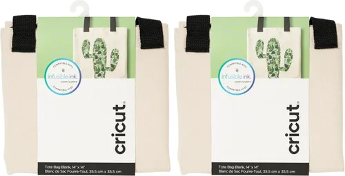 Vista 4 de Bolsa de Tela Cricut en Blanco, Mediana