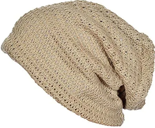 Vista 13 de FORBUSITE - Gorro holgado de punto para hombre, de gran tamaño, para verano e invierno B08