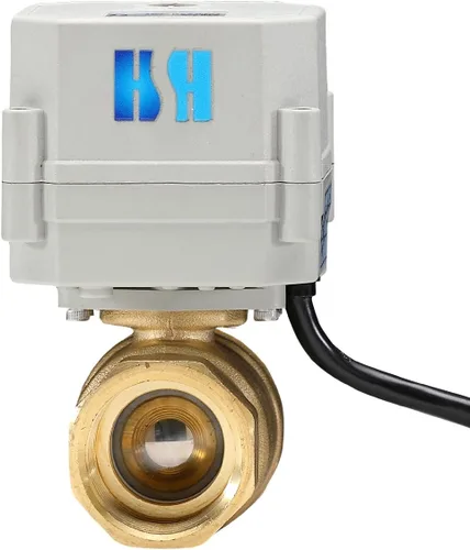 Vista 6 de 1/2" 3/4" 1" 110-230VAC Válvula de Bola Eléctrica Motorizada Normalmente Cerrada/Abierta CF8/Acero Inoxidable 304 Con Enchufe de EE. UU.