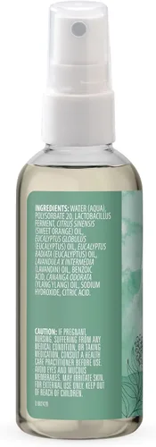 Vista 2 de Aura Cacia Room and Body Mist, Clearing Eucalyptus, 4 Fluid Ounce