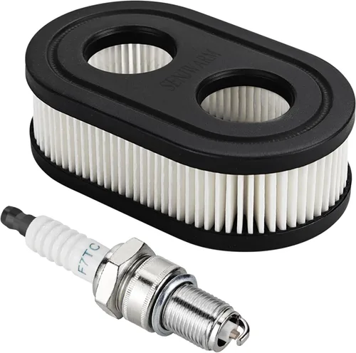 Vista 8 de 593260 Bujía de filtro de aire compatible con Troy-Bilt TB110 TB115 TB200 TB230 TB330 TB370 Filtro de aire para cortacésped 798452 334404、4247 5432K