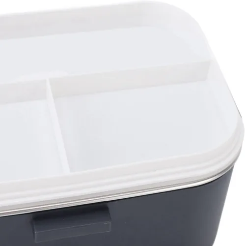 Vista 2 de TOPINCN Fiambrera eléctrica para adultos, lonchera térmica de 1.8 L, calentador de alimentos portátil para el hogar, automóvil, camión, oficina