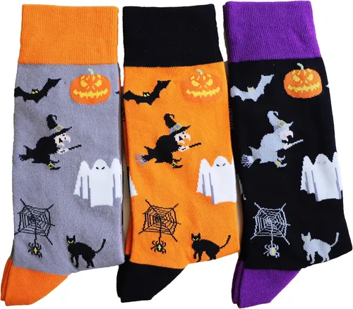 Vista 2 de Sock Society Misc Sport Holiday Unisex Hombres Mujer Divertido Vestido Casual Patrón Crew Calcetines Divertidos