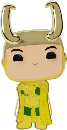 Vista 2 de Funko Pop! Pin Marvel - Loki, Loki clásico