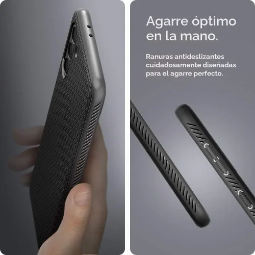 Vista 5 de Spigen Funda para Galaxy S21, aire líquido
