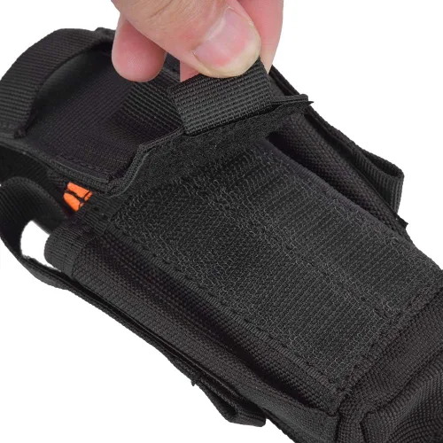 Vista 6 de Funda multiherramienta EDC organizador de bolsillo para linterna, bolsa multiherramienta, organizador de cinturón EDC