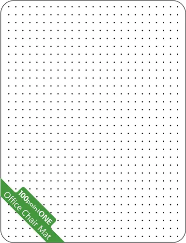 Vista 19 de 100pointONE Tapete para silla de oficina para suelos de madera dura, tapete para silla de computadora de fácil deslizamiento, protector de suelo