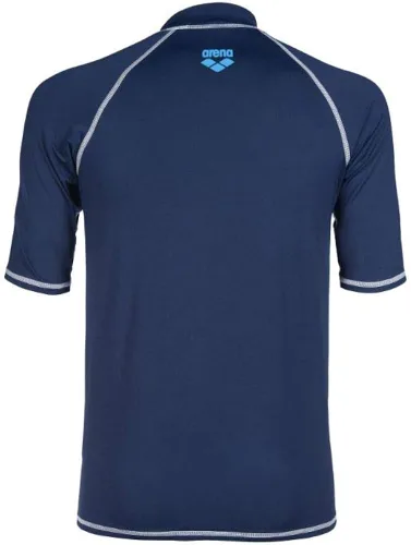Vista 7 de Arena Men's Short Sleeves Rash Vest, Swim Shirt with Uv Sun Protetion