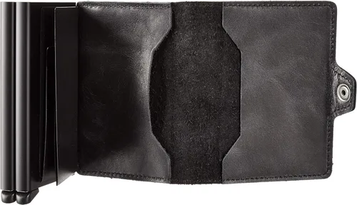 Vista 4 de Secrid Cartera doble de cuero, cartera de tarjeta de créditocon protección RFID