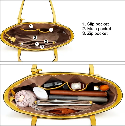 Vista 5 de BOSTANTEN Bolso de mano de cuero genuino para mujer