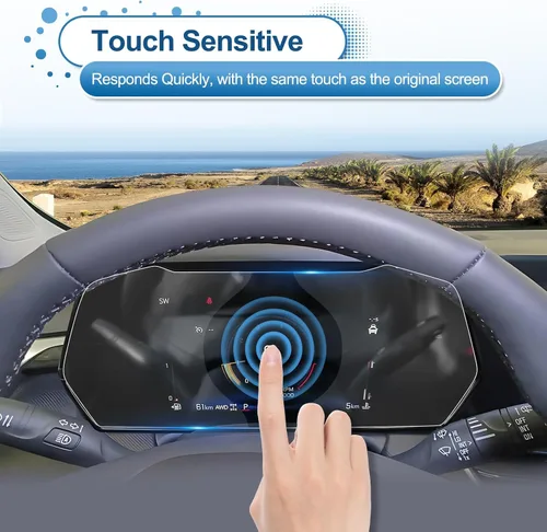 Vista 5 de Protector de pantalla para Chevy Trax (LT/2RS/ACTIV) 2024 2025 2026 para Chevy Trax (LT/2RS/ACTIV) Centro de información del conductor de 8 Tablero