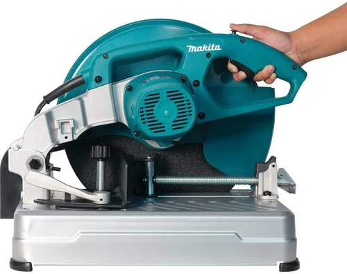 Vista 8 de Makita LW1400 Sierra de corte de 14" con cambio de rueda sin herramientas