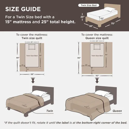 Vista 6 de Bedsure Quilts Twin Size - Lightweight Bedspreads Twin Size with Basket Weave Pattern, Soft Quilt Bedding Set, Grey Comforter Set Coverlet for All
