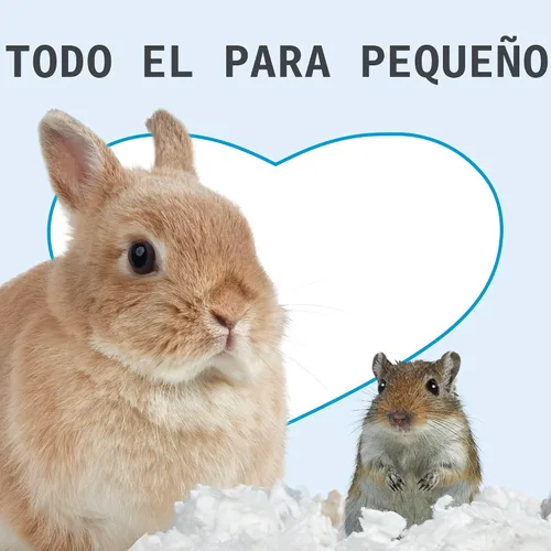 Vista 7 de Ropa de cama limpia y tierna para animal pequeño Kaytee, Blanco