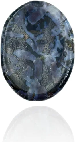Vista 56 de GEMSCITE Piedras antiestrés del pulgar metafísicas con gemas preciosas para sanación con cristales Reiki, para hombres y mujeres, regalo Feng Shui