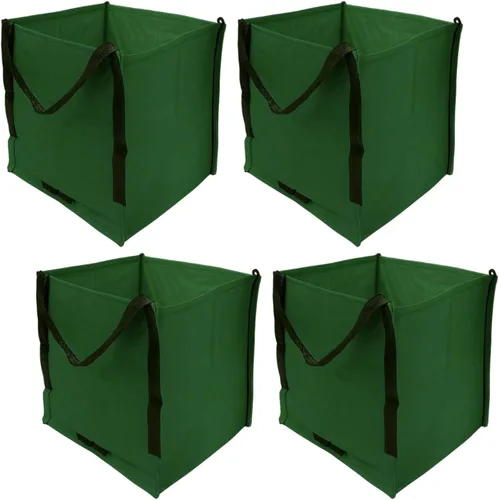 Vista 27 de DURASACK Bolsa de Almacenamiento de Servicio Pesado con Cremallera Superior de 22 Galones, Bolsa de Mudanza de Polipropileno Tejido Resistente Combo