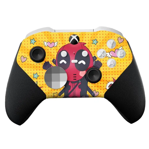 Vista 8 de Retro Comic Customised Wireless Controller for Elite by BCB. Original Elite Series 2 Controller Compatible with Xbox One / Series X & S. Customized