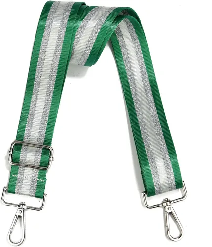 Vista 16 de LVYOUME Correa para bolso, accesorios plateados, correas anchas para bolsa, correa de hombro ajustable para bolsos