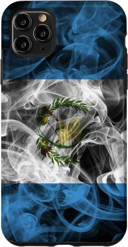 Vista 13 de Smoke Guatemala Flag - Funda para iPhone 17 con diseño de nube de orgullo ahumado