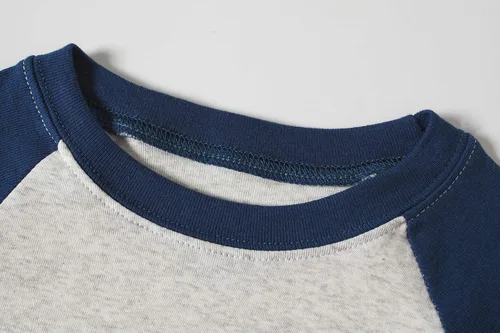 Vista 5 de KikizYe - Conjunto de pijamas para niños y niñas pequeños y grandes, ropa de dormir de 100% algodón