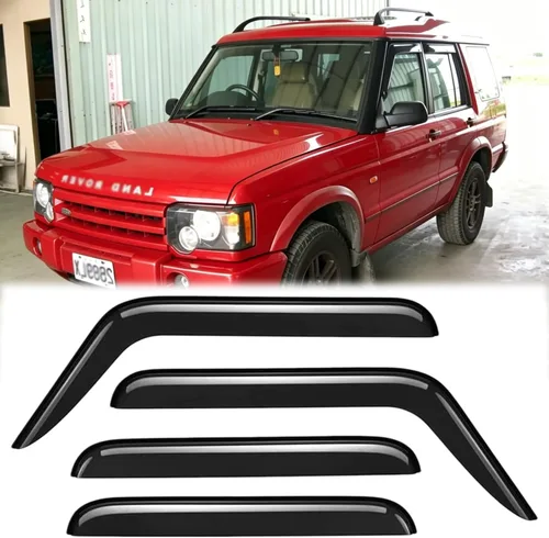 Vista 12 de Deflectores de viento de ventana lateral a prueba de lluvia para Land Rover Freelander 2 LR2 L359 2007-2015, juegos de protectores de lluvia solar