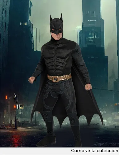 Vista 7 de Rubies at Party City DC Batman The Dark Knight Rises: Disfraz de Batman para adultos