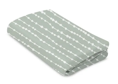 Vista 4 de 4moms MamaRoo Sleep - Sábana impermeable para moisés, cuentas, color gris
