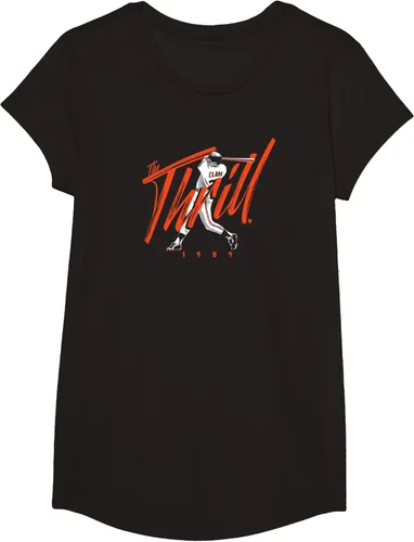 Vista 3 de Will Clark - The Thrill - Camiseta de béisbol de San Francisco, Negro, S