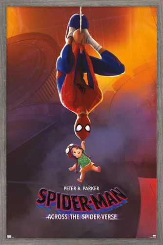 Vista 10 de Trends International Marvel Spider-Man: Across The Spider-Verse - Póster de Peter & Mayday Parker de una hoja, 34 pulgadas de largo x 22.4 pulgadas