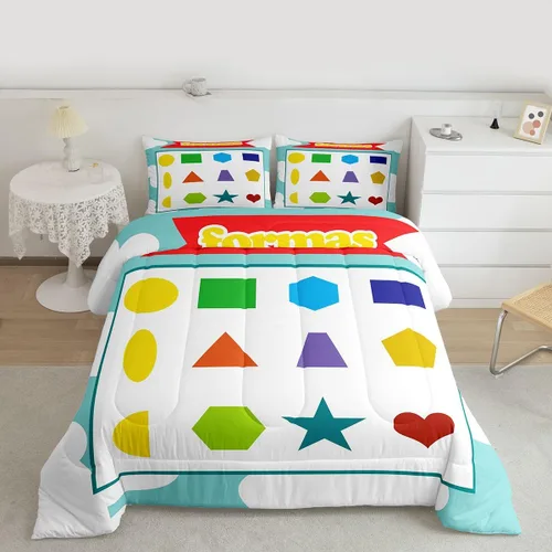 Vista 35 de Feelyou Juego de edredón Groovy de los años 60 y 70 para niños, edredón retro de flores hippie para niños y adolescentes, juego de ropa de cama