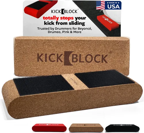 Vista 8 de KickBlock Anclaje para bombo – El mejor estabilizador de batería del mundo para la prevención de deslizamientos – Tecnología Ultra-Grip – Accesorio