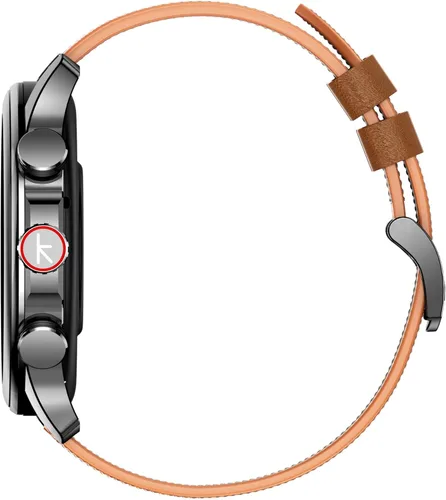 Vista 9 de Kieslect Balancer Smartwatch, pantalla AMOLED de 1.43 pulgadas, llamadas Bluetooth, NFC, más de 100 modos deportivos, color negro