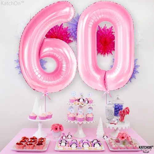 Vista 449 de KatchOn Globo negro del número 1 de 40 pulgadas, globo de feliz cumpleaños Large Mylar Number One Balloon for 1st Birthday Decorations, Foil