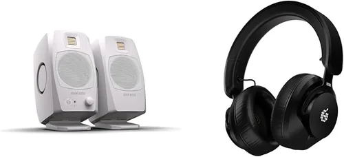 Vista 15 de ADAM Audio D3V Active Desktop Studio Monitor Speakers - White