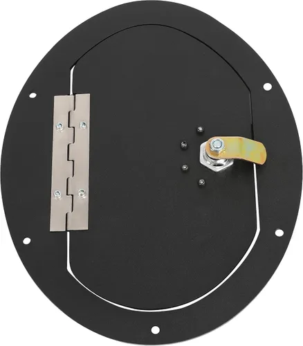 Vista 8 de KUAFU Puerta del tanque de combustible con cerradura compatible con Humvee Hummer H1 cualquier modelo M998 M1123 M1045 con recubrimiento en polvo