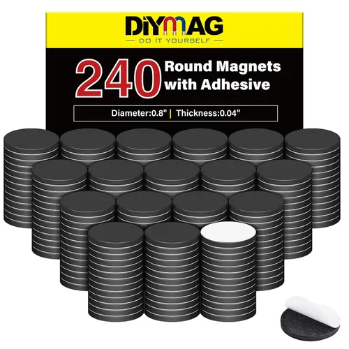 Vista 8 de DIYMAG Ganchos Magnéticos, 30 Libras Resistente de Servicio Pesado Gancho Magnético de Crucero para Aula, Refrigerador, Colgado, Cabinas, Parrilla