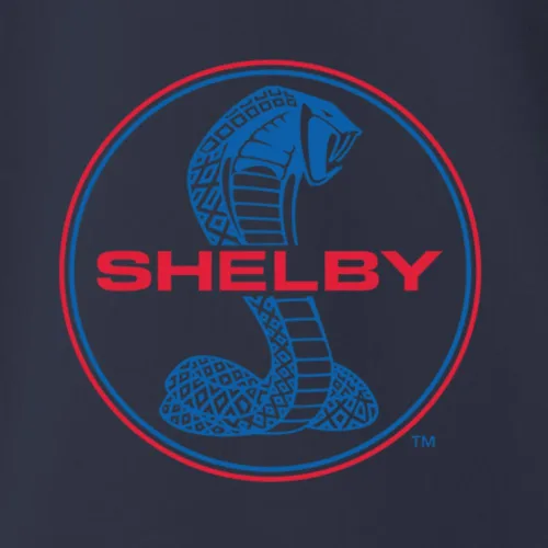 Vista 2 de Wild Bobby Shelby Cobra USA Logo Emblema Powered by Ford Cars and Trucks Sudadera con capucha y cremallera delantera y trasera