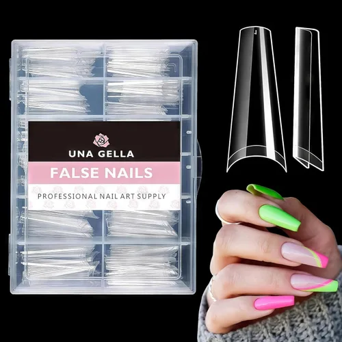 Vista 9 de UNA GELLA - Pegamento para uñas sin necesidad de lámpara, 0.3 fl oz*2 unidades, súper fuerte