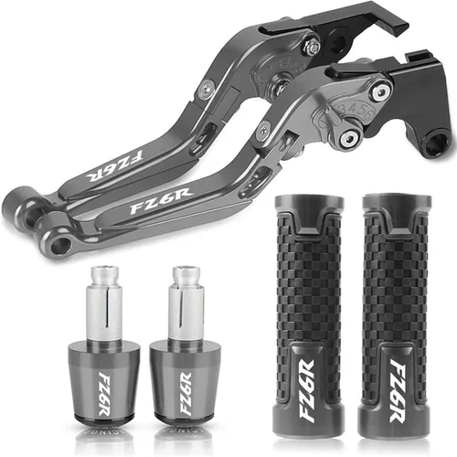 Vista 15 de Palancas de embrague de freno de motocicleta para manillar Yamaha FZ6R FZ 6R FZ-6R 2009 2010 2011 2012 2013 2014 2015 2016 2017 (Color : 1)