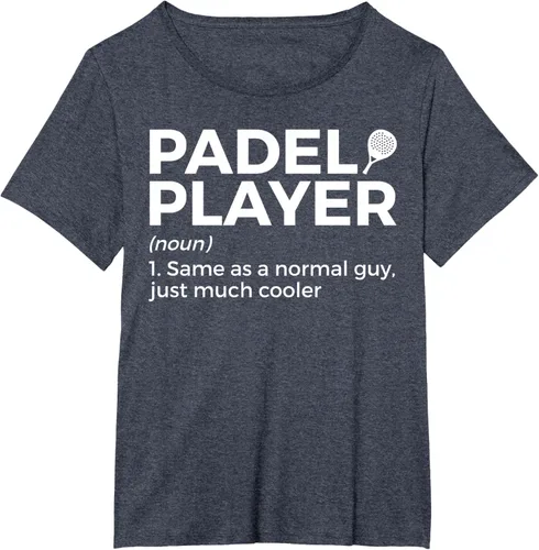 Vista 80 de Camiseta de Padel Player Definition Padel Tenis, Negro