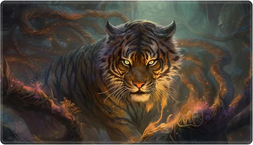 Vista 146 de Alfombra de juego con zonas para juego de cartas MTG, alfombras de juego de mesa, alfombras de juego de mesa de Magic, 61x35.5 cm, alfombra de juego